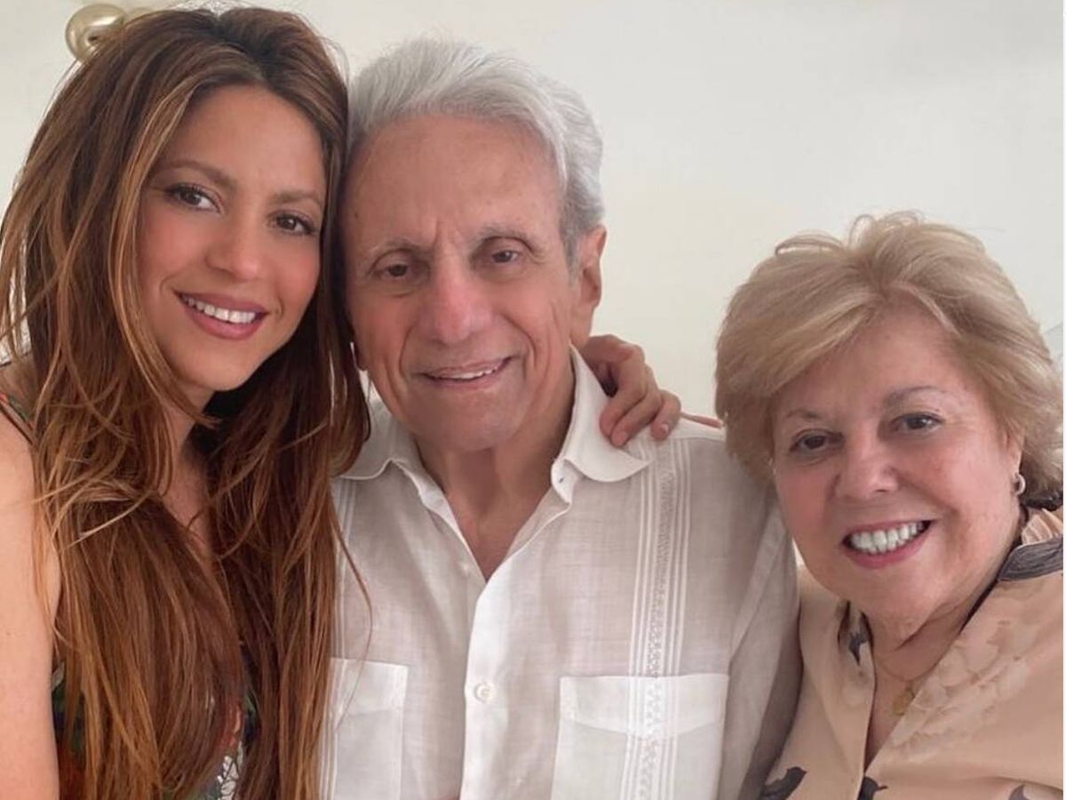Foto: Shakira celebrando el cumpleaños de su padre (Instagram/@shakira)