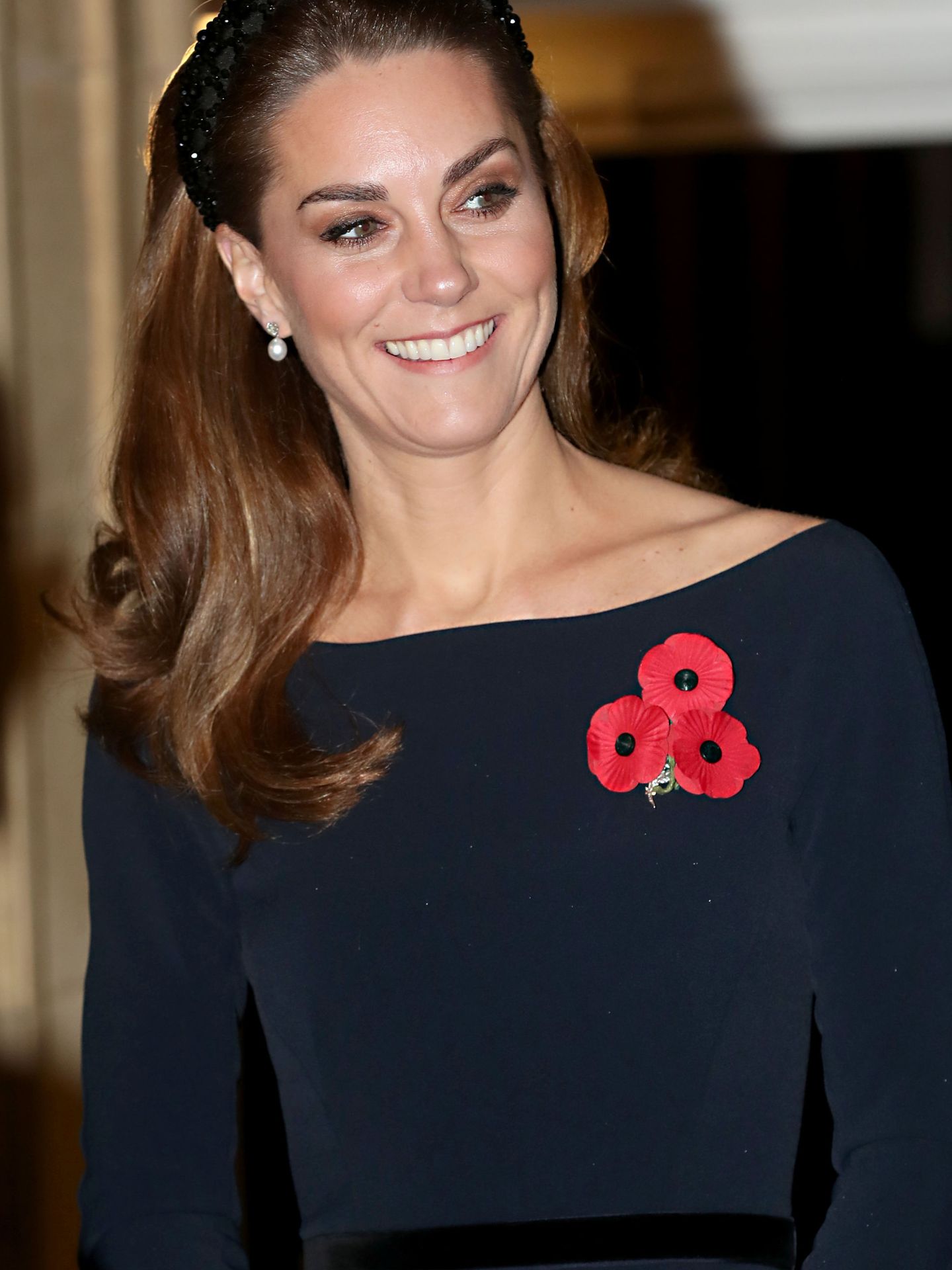 Kate Middleton, el pasado noviembre con diadema de Zara. (Reuters)