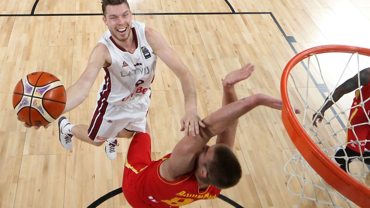 La Letonia de Porzingis impresiona y ya está en cuartos del EuroBasket