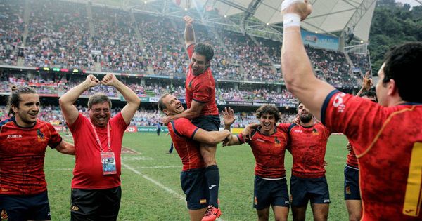 España otro 'milagro' en rugby y asciende a la élite del Sevens