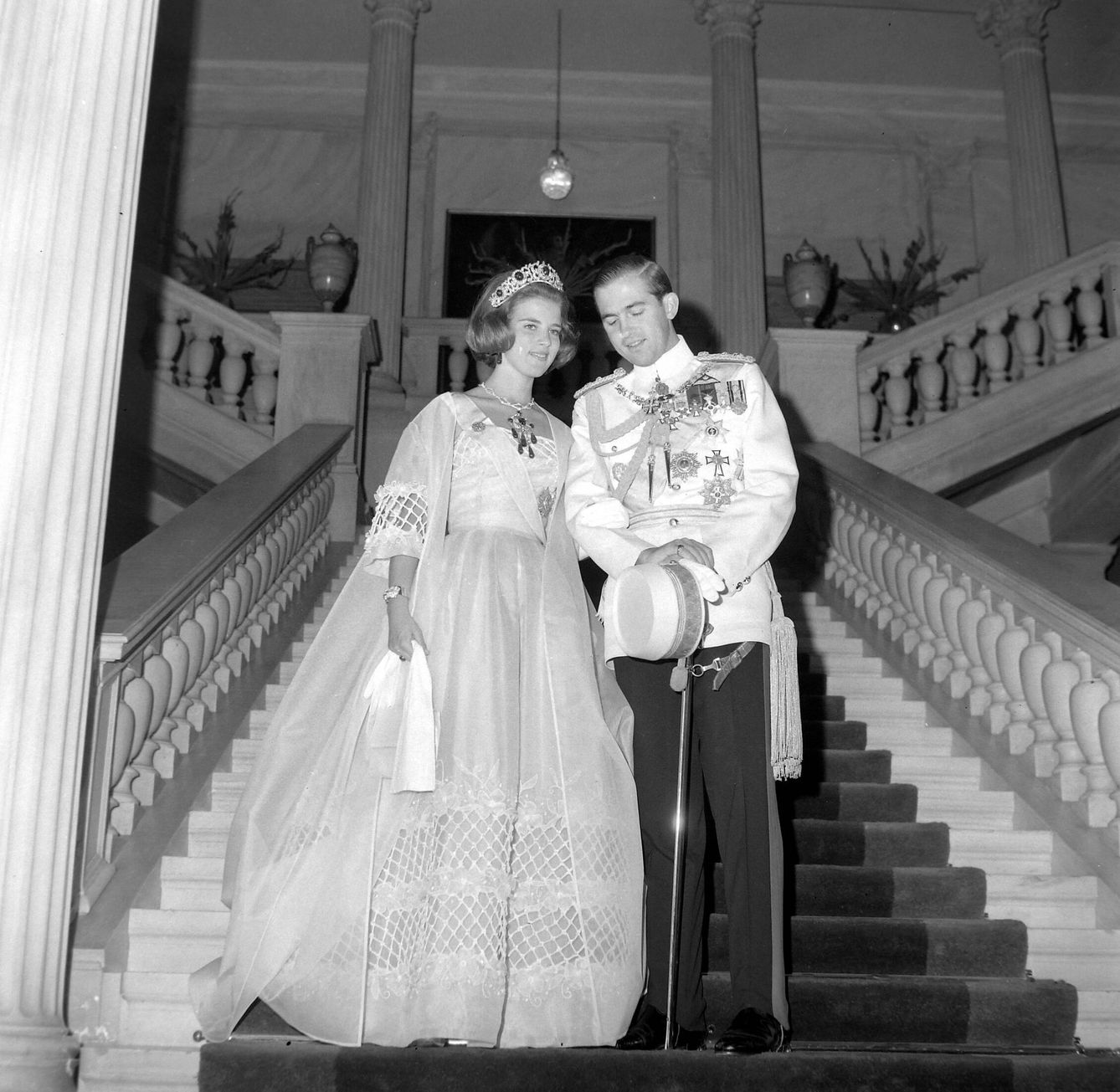 Constantino y Ana María la noche antes de su boda. (CP)