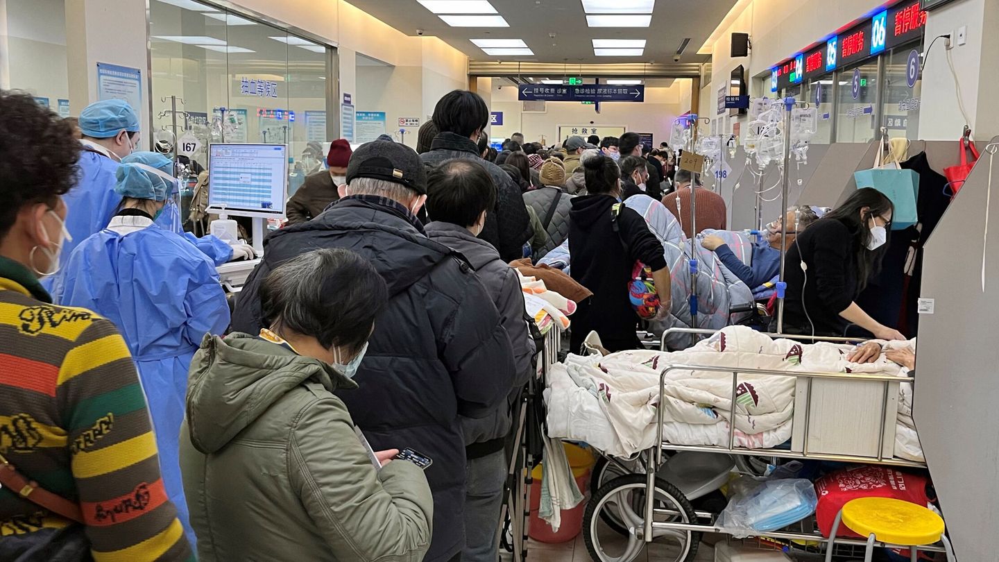 Hospital de Zhongshan en Shanghai. (Reuters)
