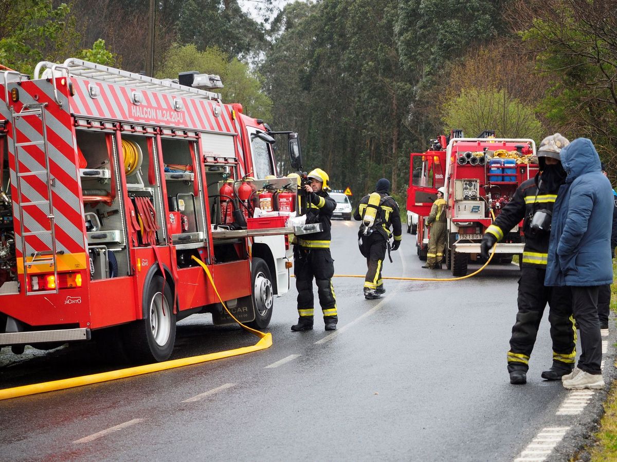 Foto: Cuerpo de bomberos , en una imagen de acrhivo. (EFE)