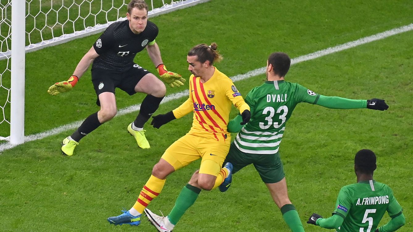 El Barça se gusta ante el Ferencvaros (0-3) y tiene en su mano ser primero de grupo
