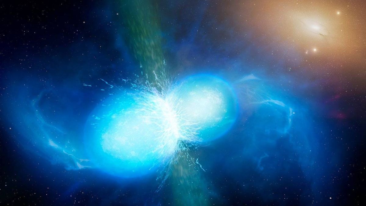 Una explosión a 1.000 años luz crea una masa de oro y platino del tamaño del sistema solar