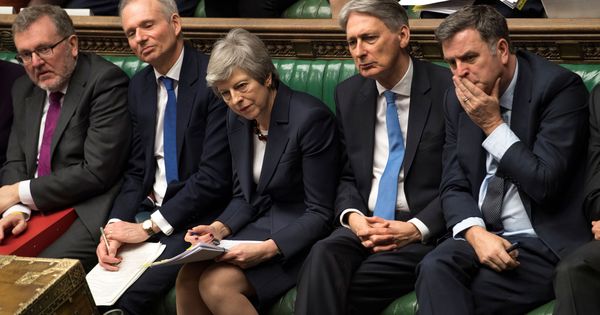 Foto: Theresa May en el Parlamento británico. (Reuters)