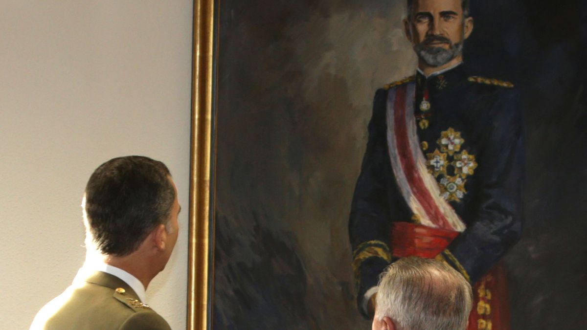 El óleo que 'destrona' al Rey Felipe VI en el Congreso