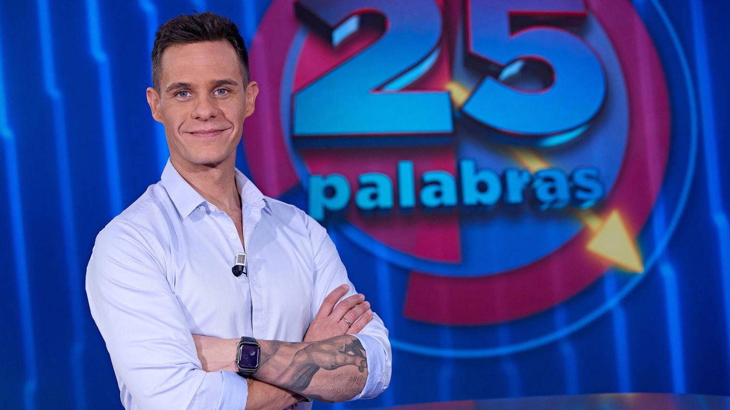 '25 palabras', el concurso con el que Gálvez regresa a Telecinco. (Mediaset)