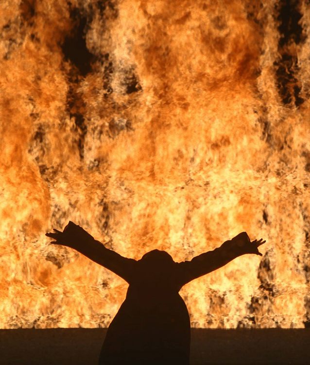Bill Viola - 'Mujer de fuego' ('Fire Woman'), 2005