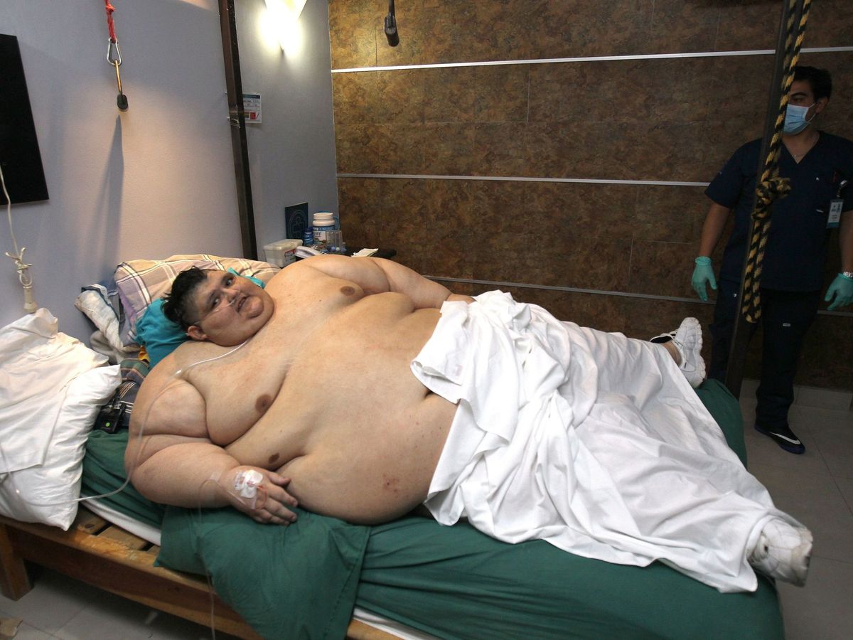 Foto: Del Guinness al hombre más gordo del mundo, a superar el coronavirus (EFE/Ulises Ruiz Basurto)