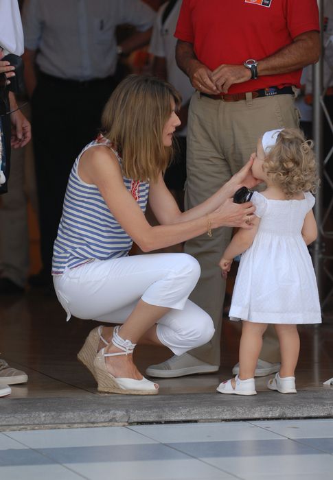 Foto: Imagen de las típicas alpargatas que luce la princesa Letizia en Mallorca