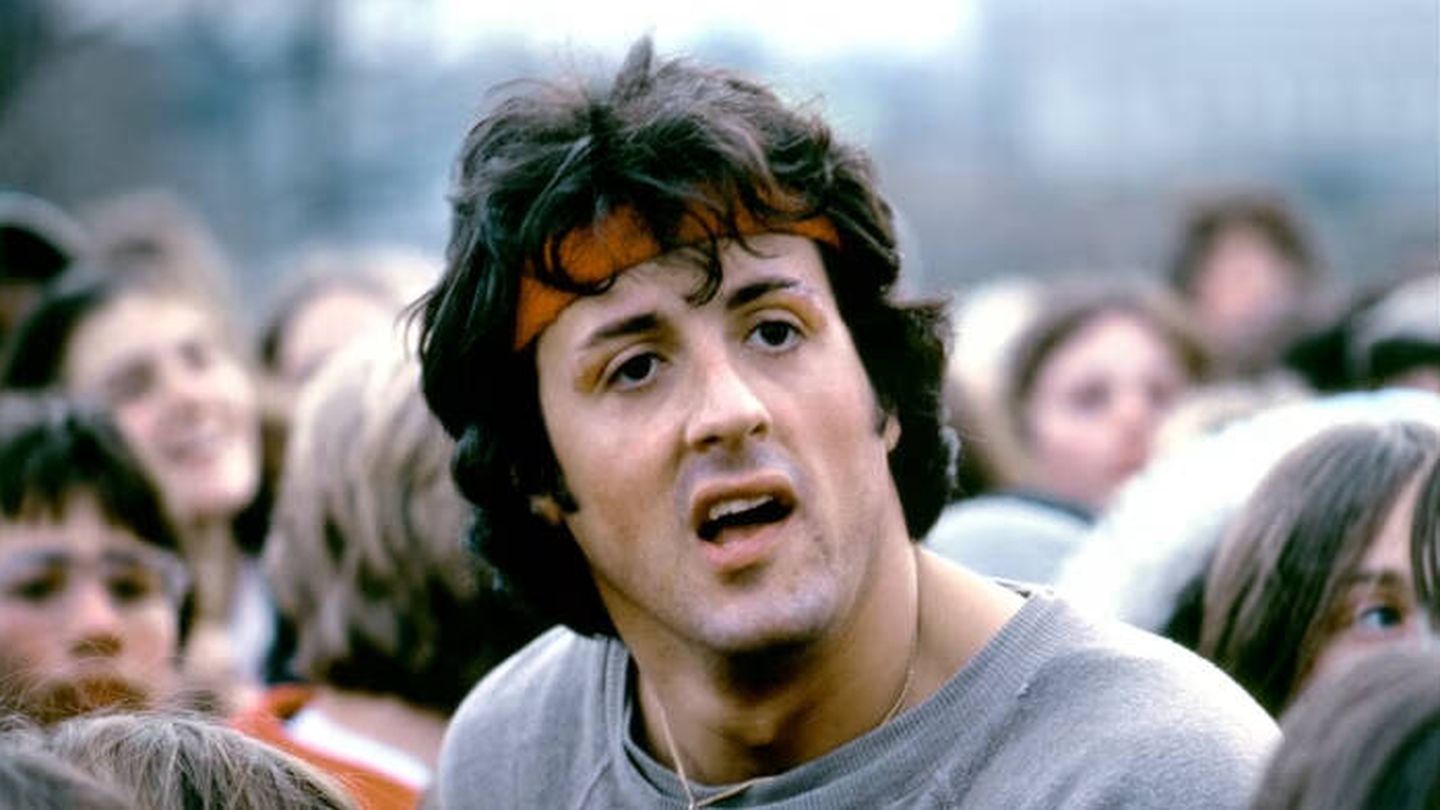 Stallone, en un momento de 'Rocky'. (Netflix)