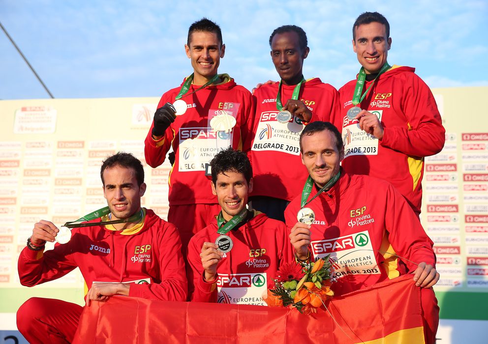 Foto: El equipo sénior masculino revalidó el título europeo (Rfea).