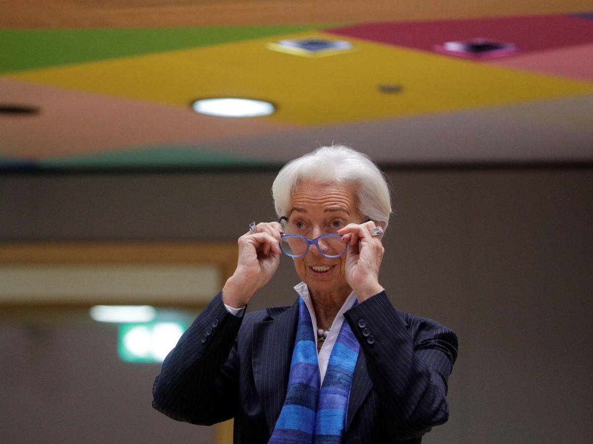 Foto: La presidenta del Banco Central Europeo (BCE), Christine Lagarde. (EFE/Olivier Hoslet)