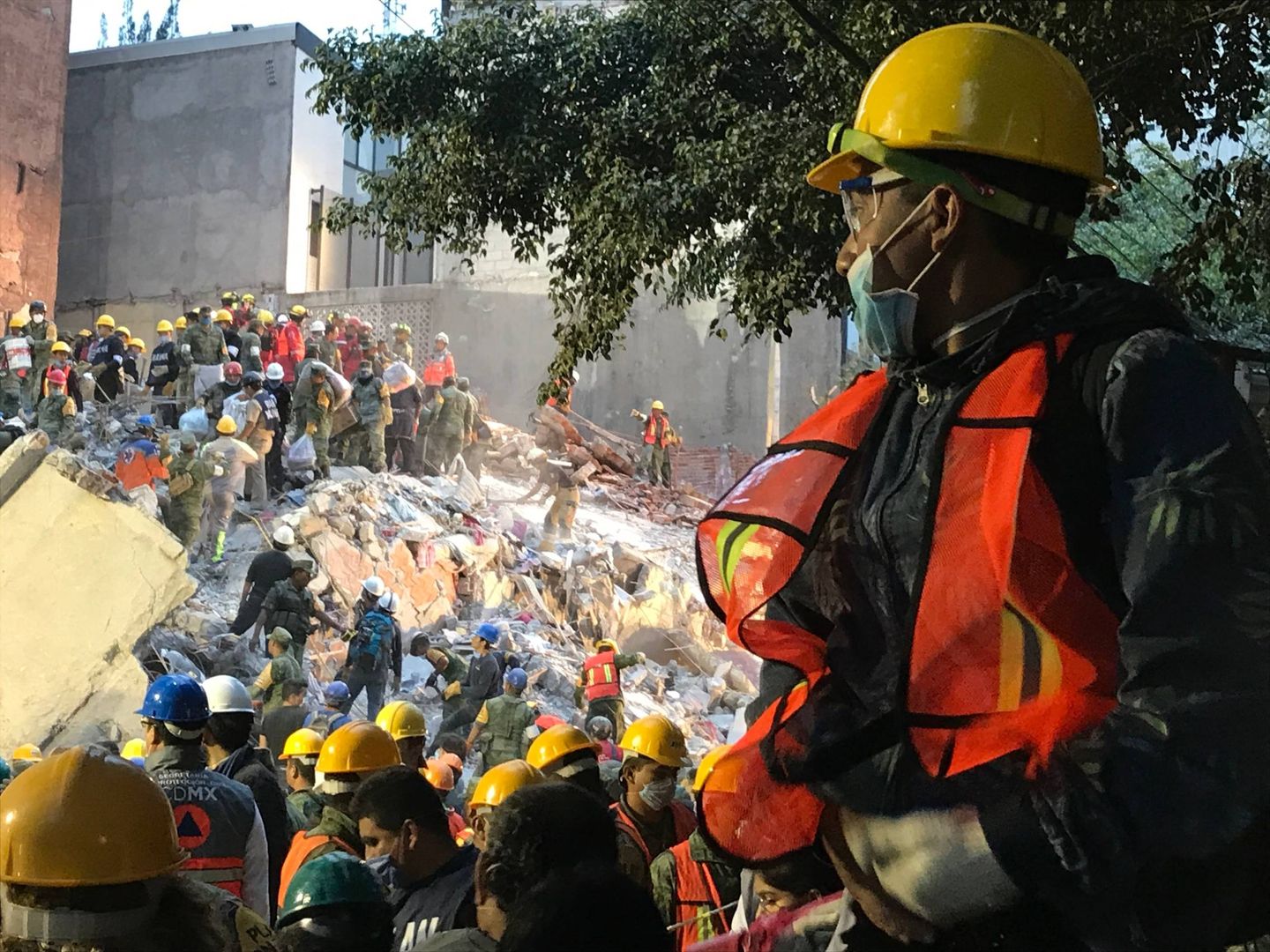 Terremoto en Ciudad de México. (J.B.)