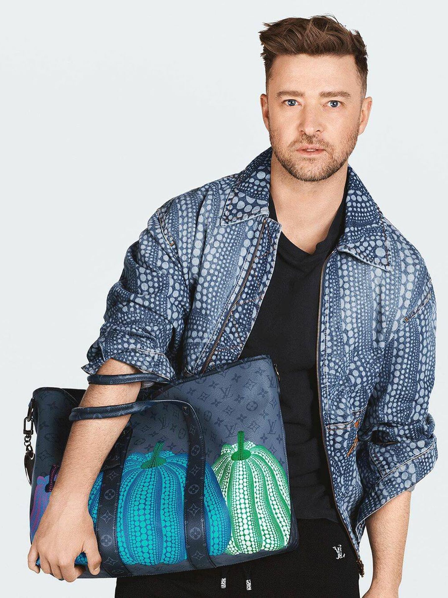 Justin Timberlake, como imagen de la campaña. (Instagram/@louisvuitton)