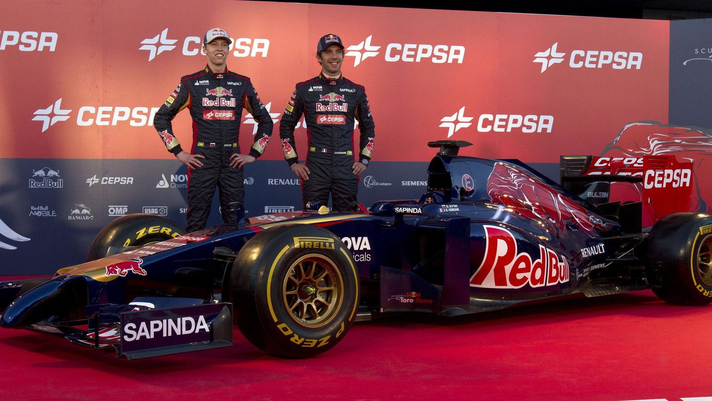 Presentación del monoplaza de Toro Rosso en Jerez
