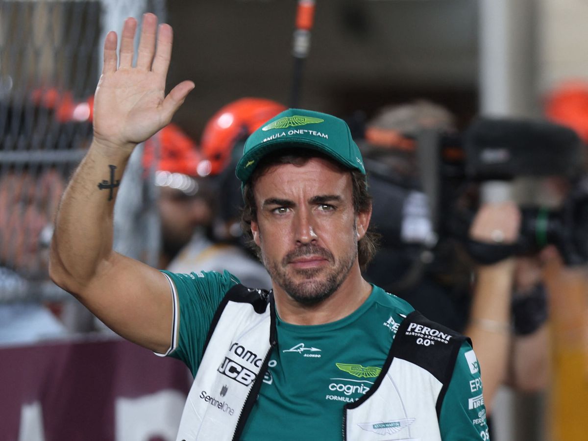 Foto: Alonso reconoció que el GP de Qatar fue muy duro. (Reuters/Ibraheem Al Omari)