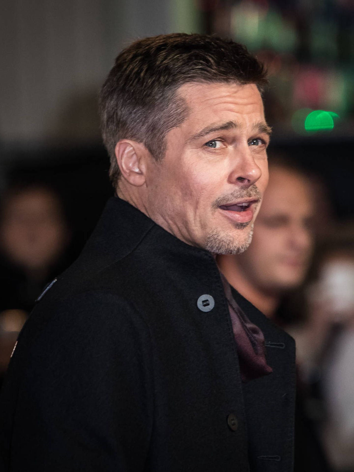Brad Pitt durante la 'première' londinense (Gtres)