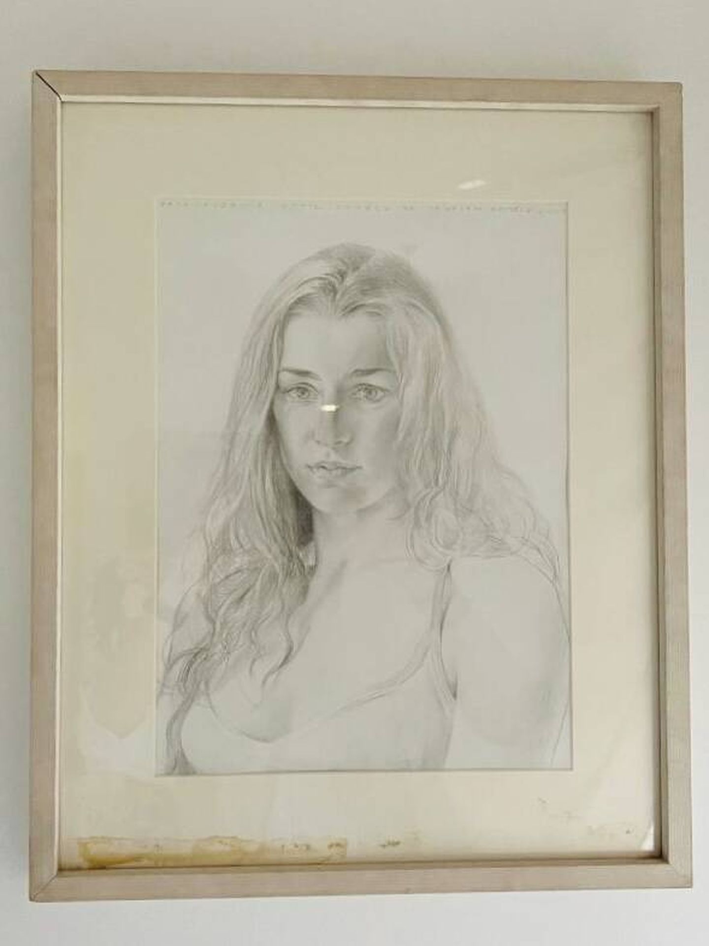 Retrato de Eugenia Osborne realizado por tu tío, el fantástico artista Christian Domecq. (Cortesía)