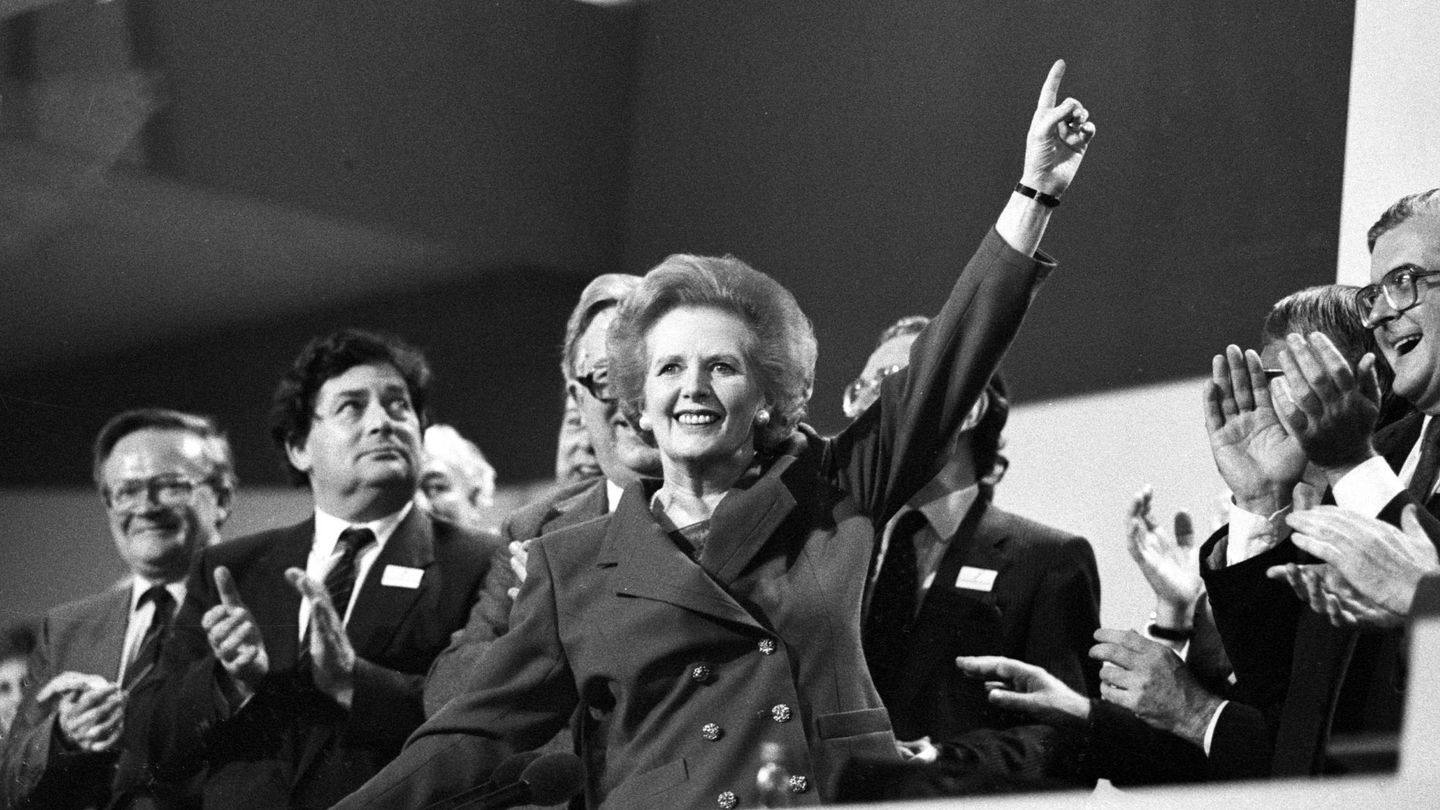 Margaret Thatcher en 1989. (Reuters)