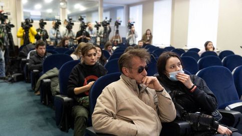 El actor Sean Penn está en Ucrania grabando un documental sobre la invasión rusa