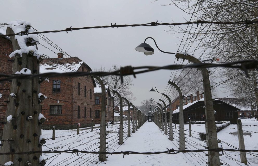 Una imagen del antiguo campo de extermino nazi de Auschwitz (Reuters).