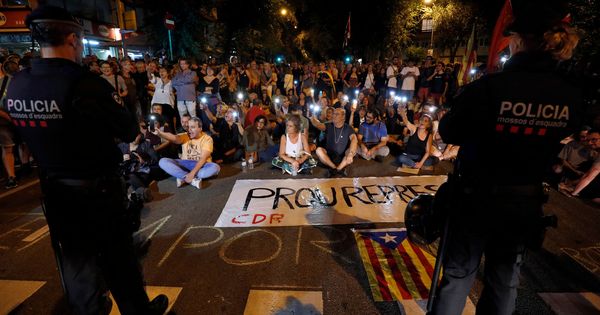 Foto: Independentistas en Cataluña. (Reuters)