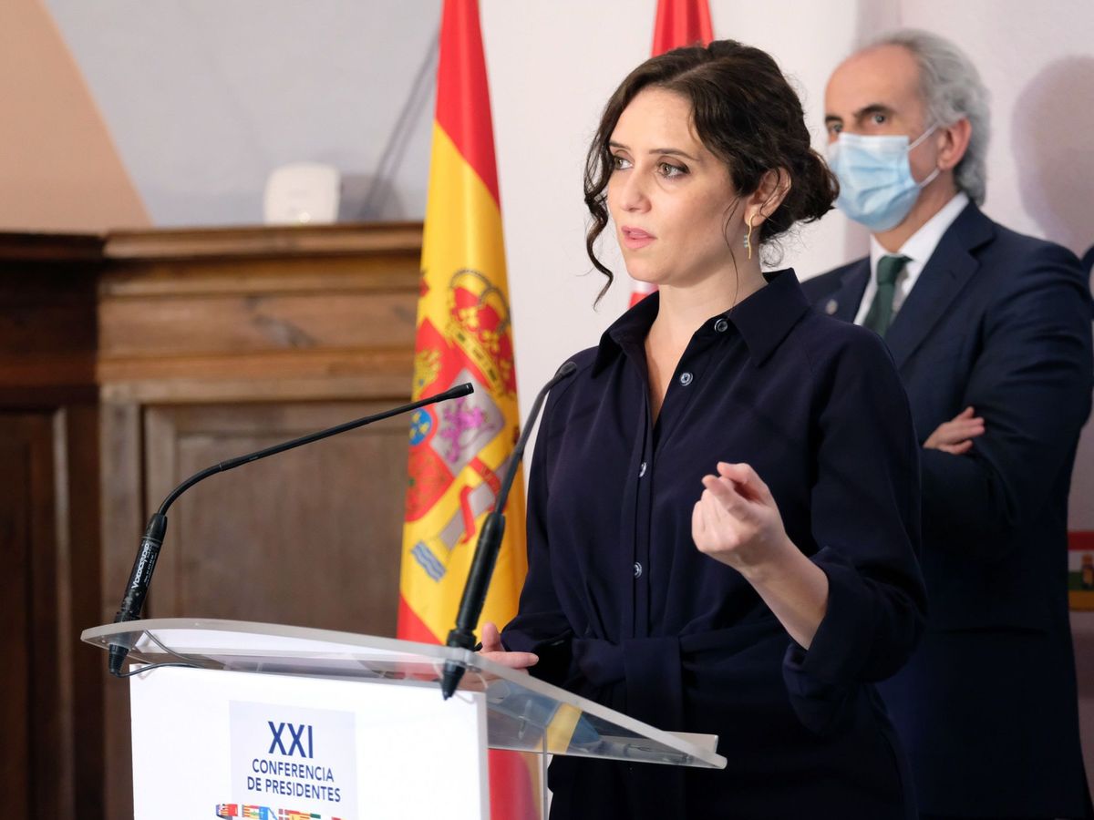 Foto: La presidenta de la Comunidad de Madrid, Isabel Diaz Ayuso. (EFE)
