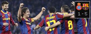 El Barcelona, imparable, le mete cinco hasta a su rival más temido