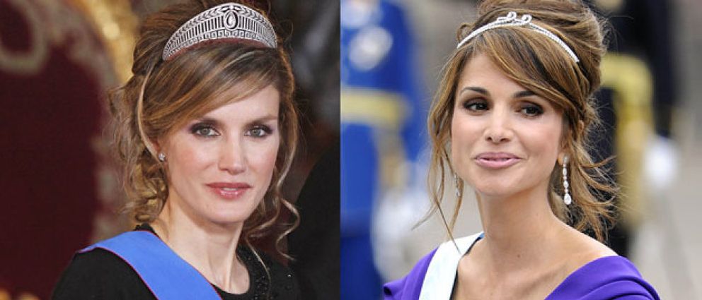 Foto: La Princesa Letizia y Rania de Jordania, ¿hermanas separadas al nacer?