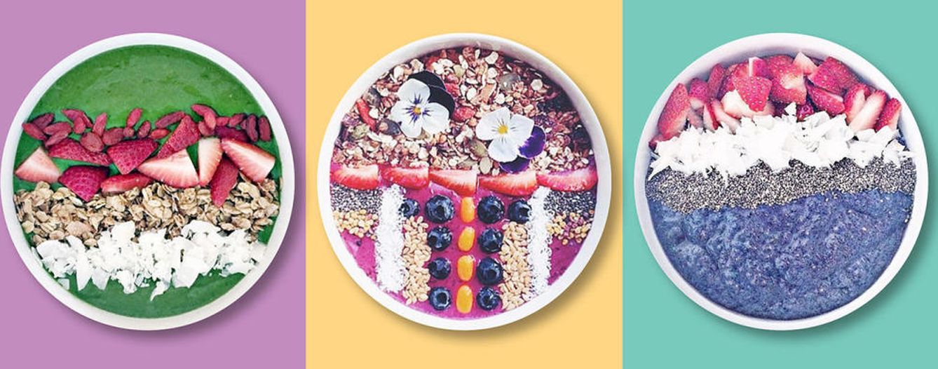 El 'smoothie bowl' se ha convertido en uno de los desayunos aptos para deportistas