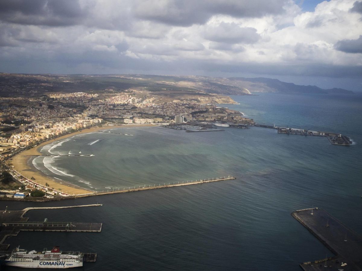Foto: Vista aérea de Melilla. (Reuters/Juan Medina)