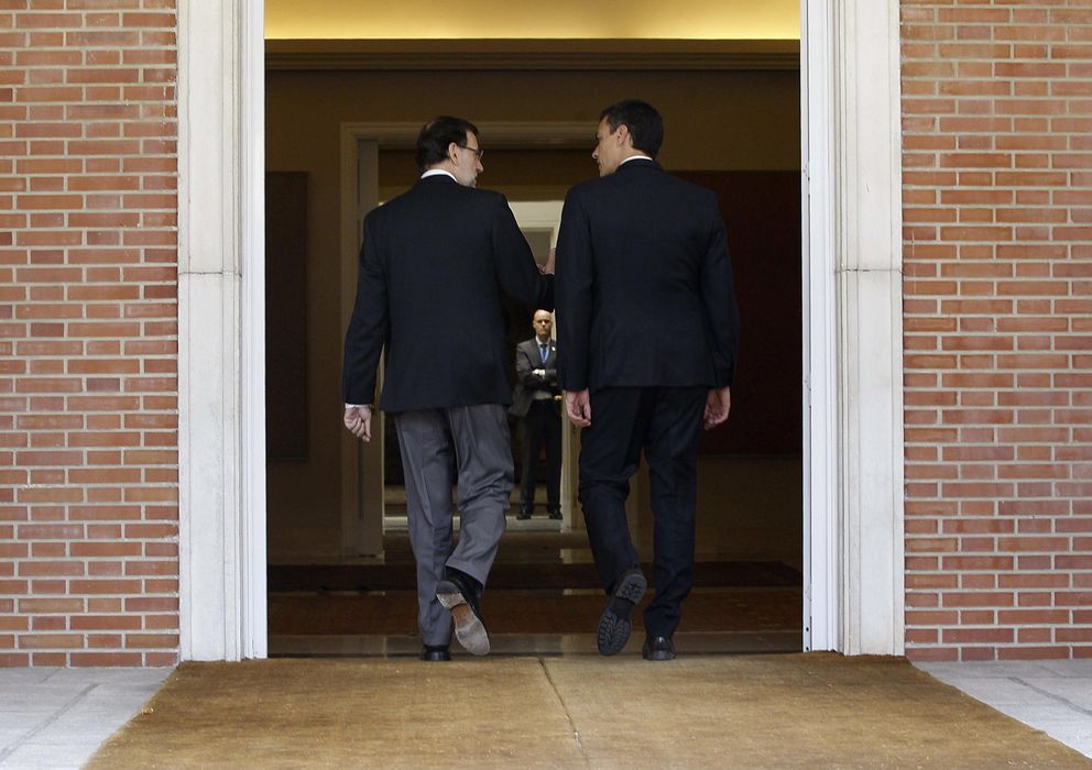 Foto: Mariano Rajoy y Pedro Sánchez. (Efe)