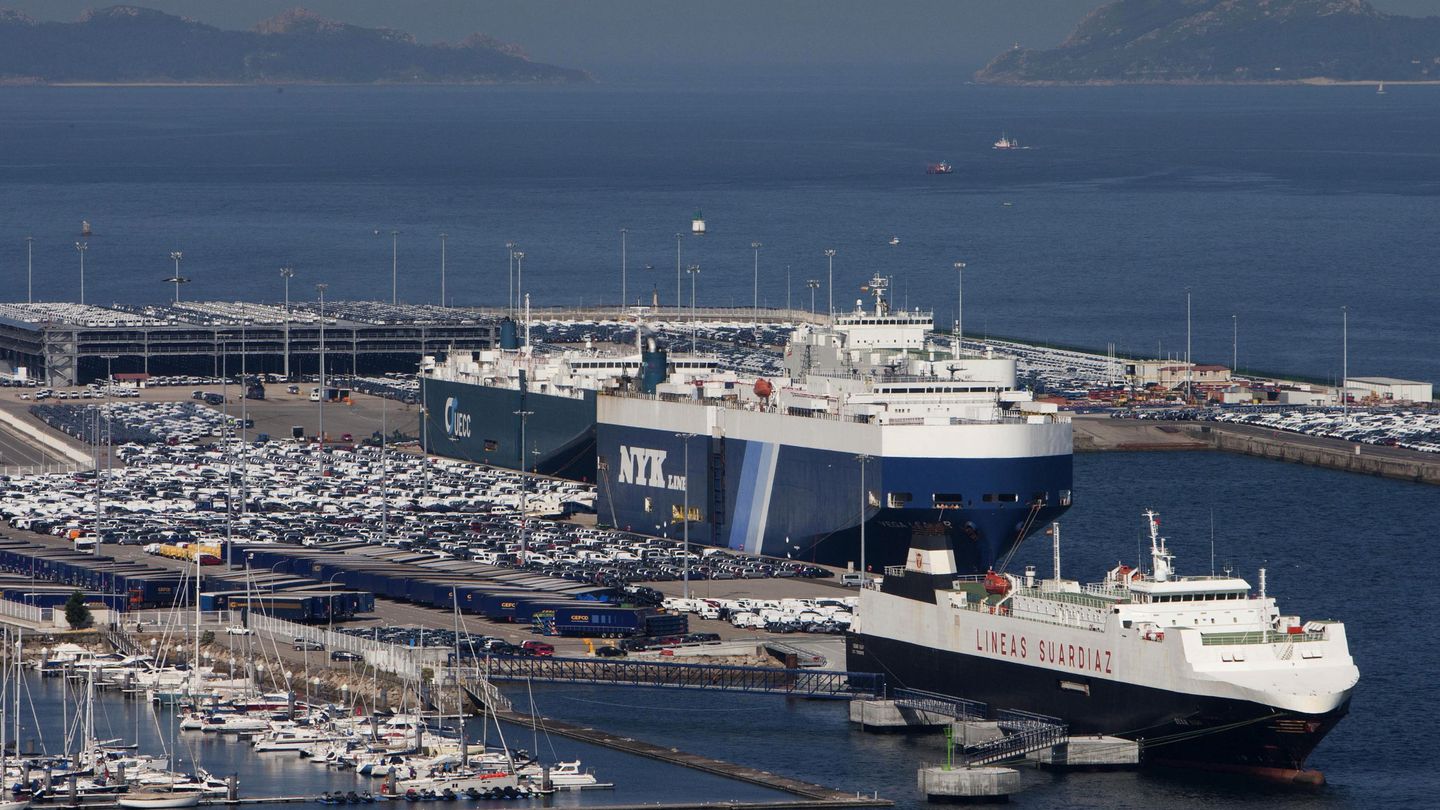 Puerto de Vigo. (EFE)