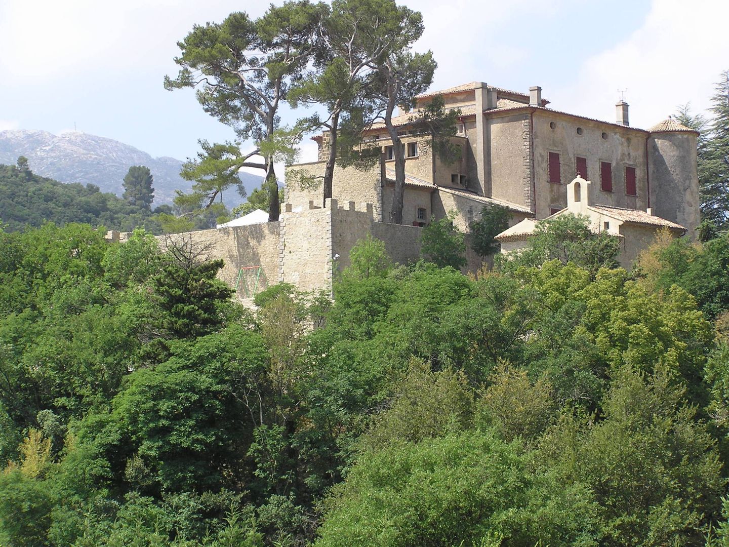 El castillo de Vauvenargues, propiedad de la familia Picasso.