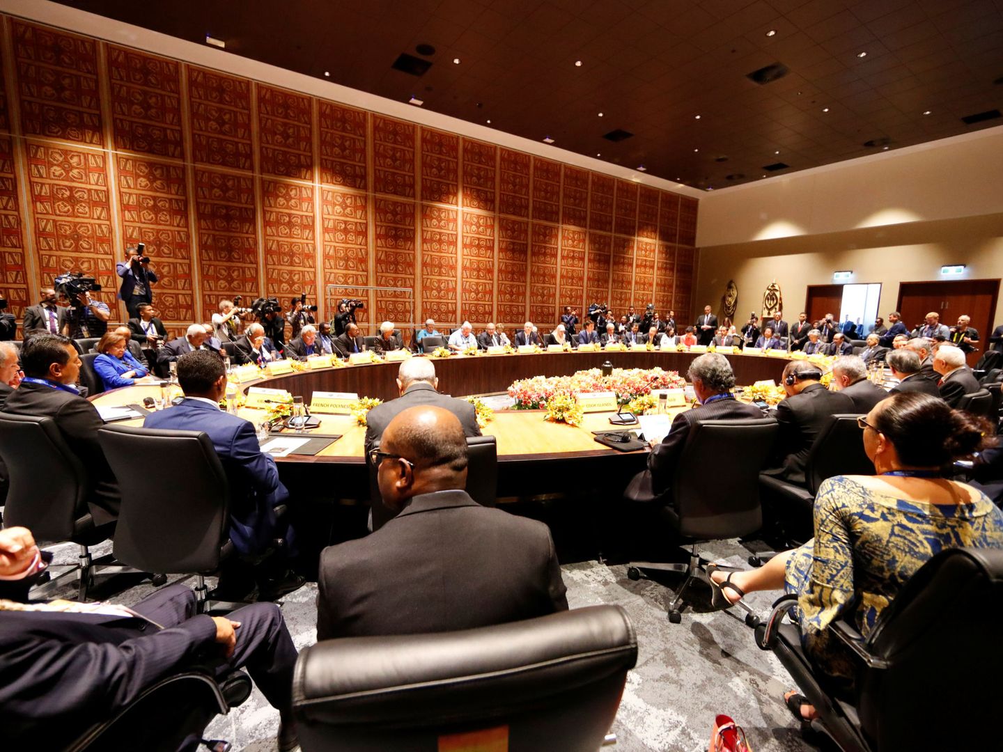 Cumbre de la APEC en Port Moresby, Papua-Nueva Guinea, el 17 de noviembre de 2018. (Reuters)