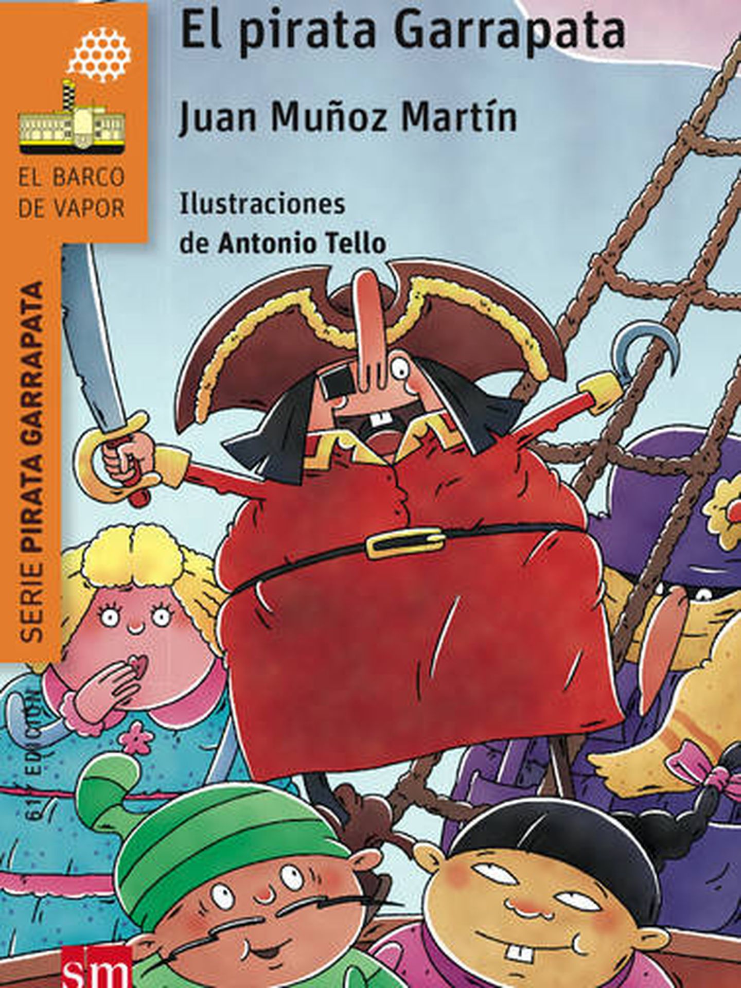 Edición renovada de 'El pirata Garrapata'.