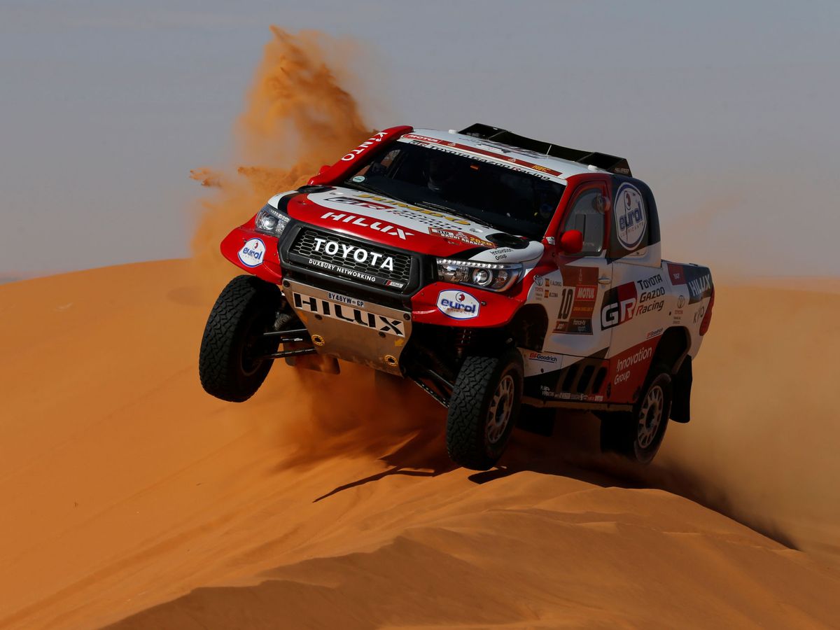 Foto: Fernando Alonso y Marc Coma ocupan la 16ª posició del Dakar. (Reuters)