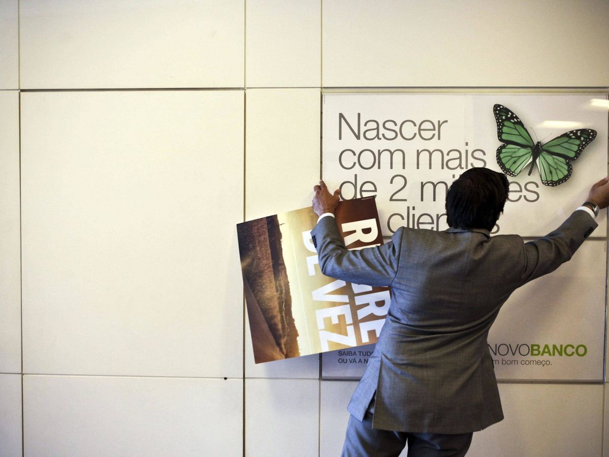 Foto: Sucursal de Novo Banco en Portugal. (Reuters)
