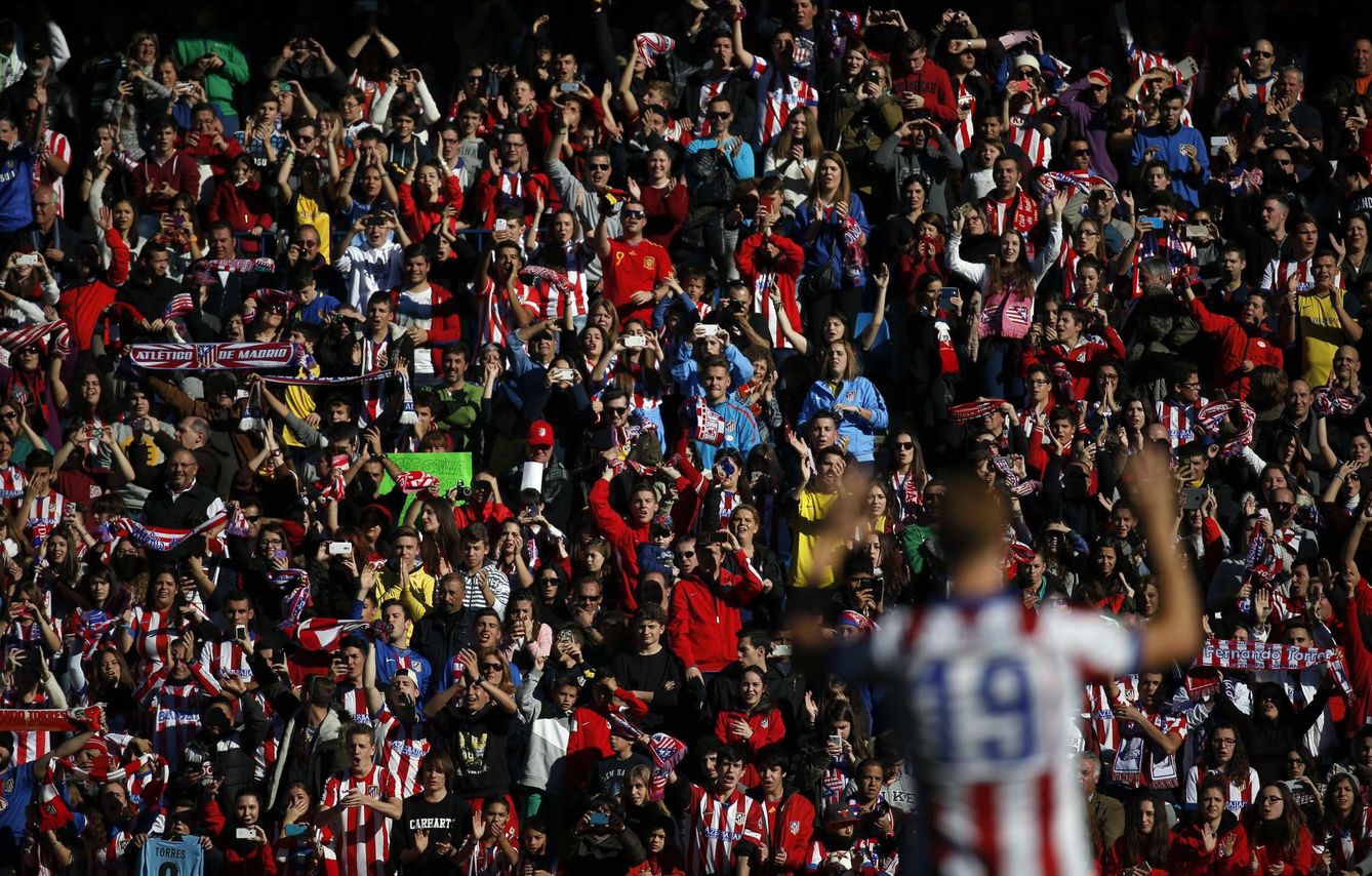 Presentación de Fernando Torres en el Calderón (Reuters)