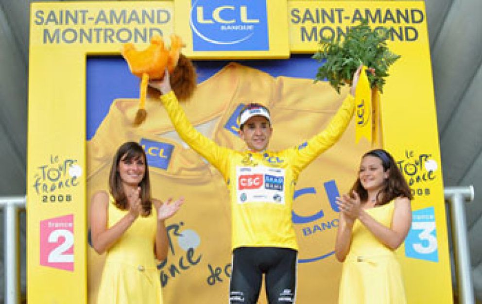 Foto: Carlos Sastre, séptimo español en ganar el Tour de Francia