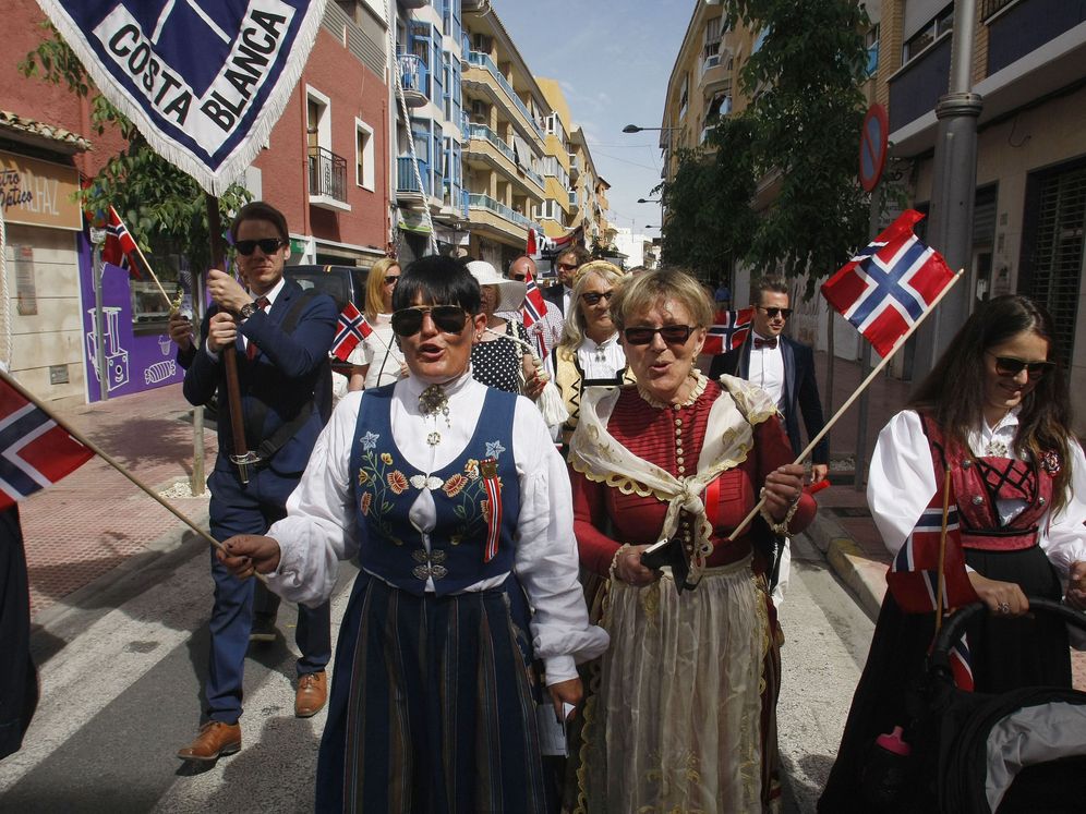 Norwegians in Alfaz del Pi