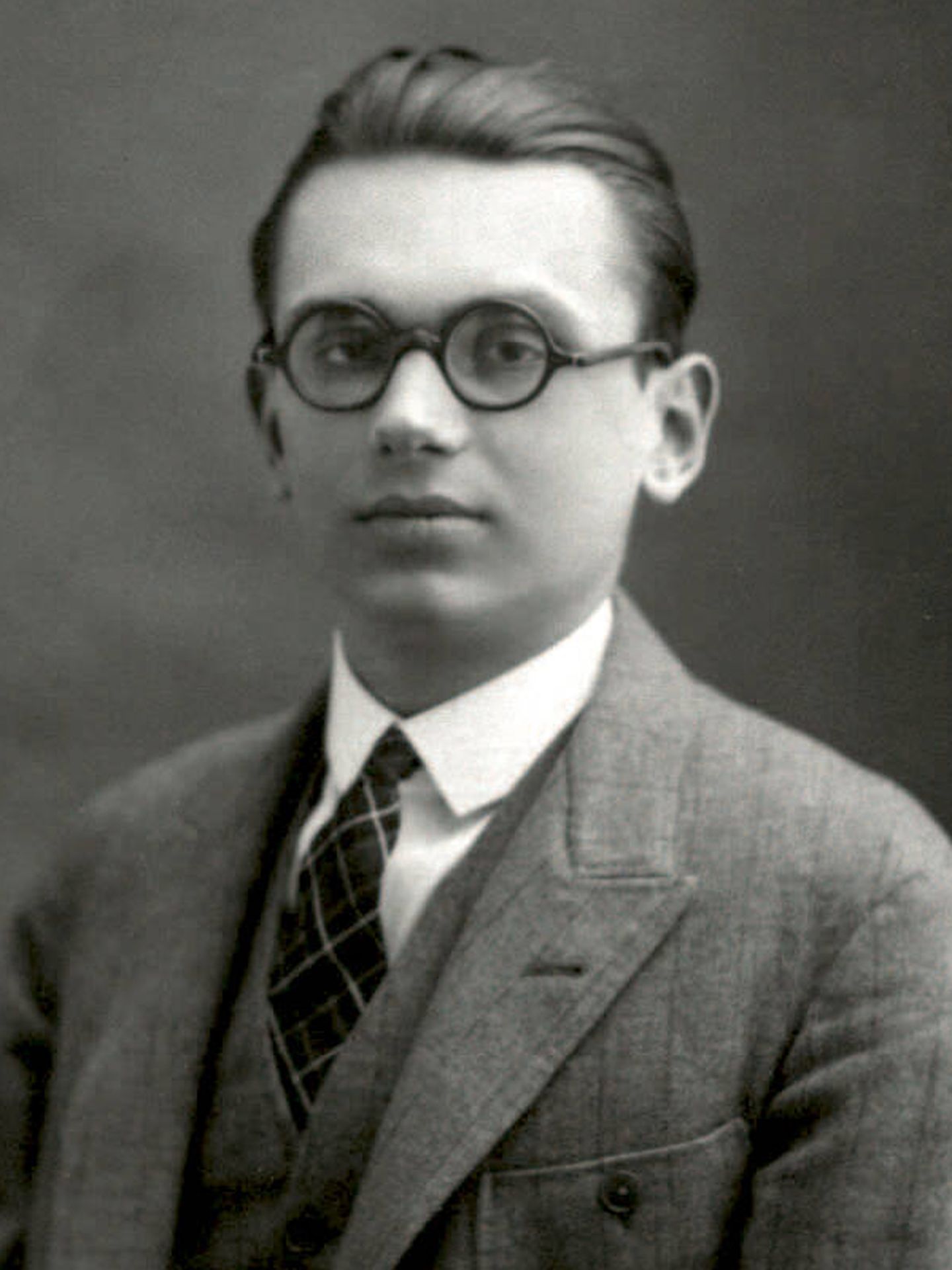 El joven Kurt Gödel, en 1925. (Wikipedia)
