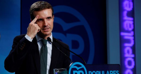 Foto: El presidente del PP y diputado por Ávila, Pablo Casado. (EFE)