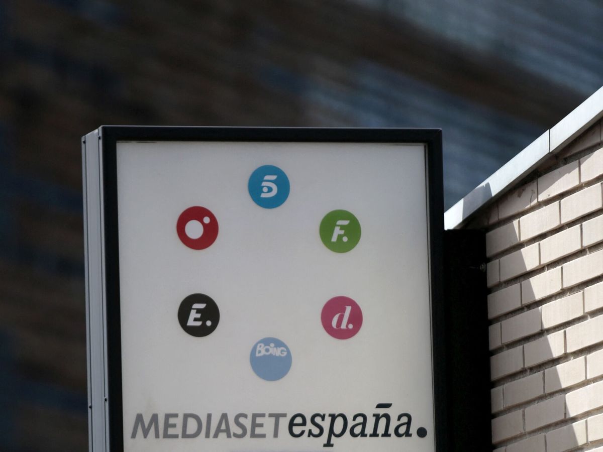 Foto: El logo de Mediaset. (Reuters)
