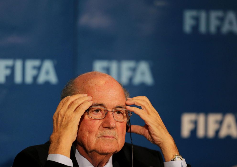 Foto: El presidente de la FIFA,, Joseph Blatter.