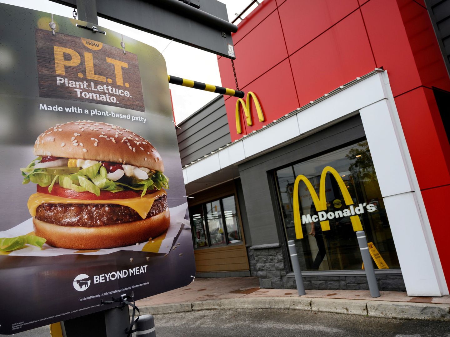 Beyond Meat y McDonald's firmaron un acuerdo de colaboración. (Reuters/Moe Doiron)