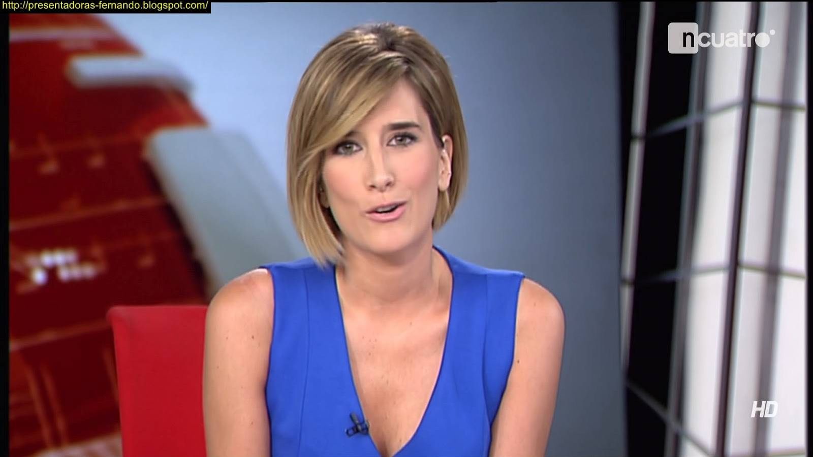 Foto: Ane Ibarzabal, presentadora de 'Crónica Cuatro'