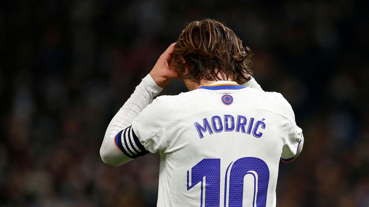 Luka Modric, pilar del equipo. (REUTERS/Javier Barbancho)